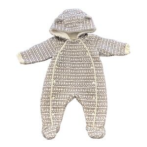 Nordstrom Baby Quilted Hooded Bunting Winter Coat, 9 Months